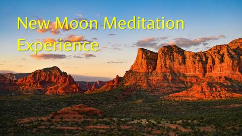 New moon meditation experience