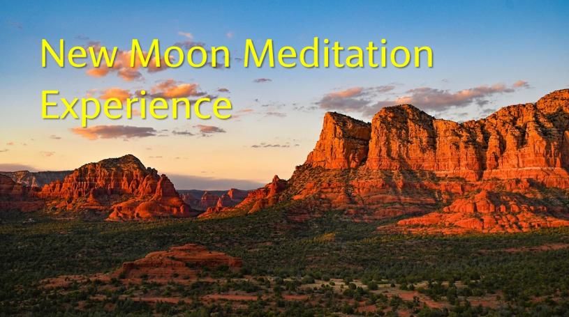 New moon meditation experience