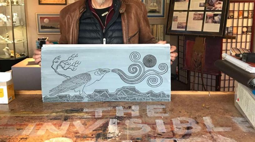 Avian ancestors honshin with raven lino invisible rules photo