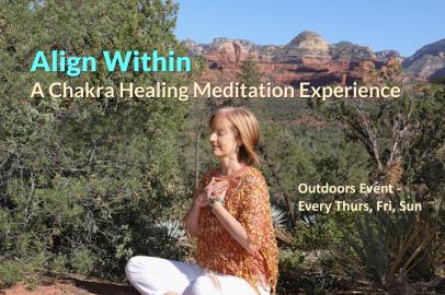 Align within chakra meditation