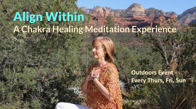 Align within chakra meditation