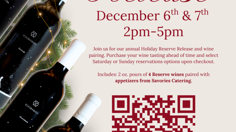 Holiday reserve release flyer da 