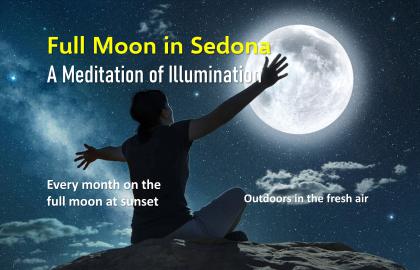Full moon in sedona