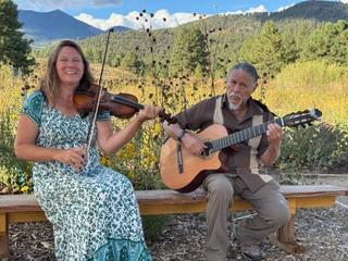 Colton garden photo of k and a ready to play!