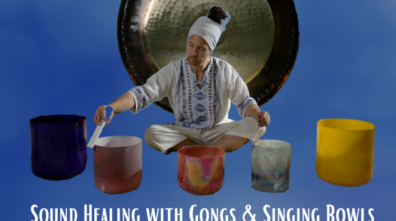Sound healing with gongs  singing bowls