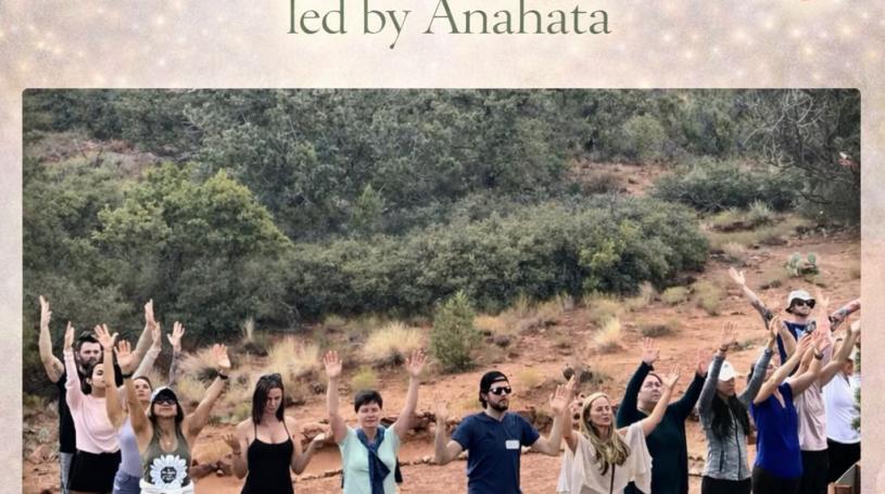 Sedona vortex land journey led by anahata 