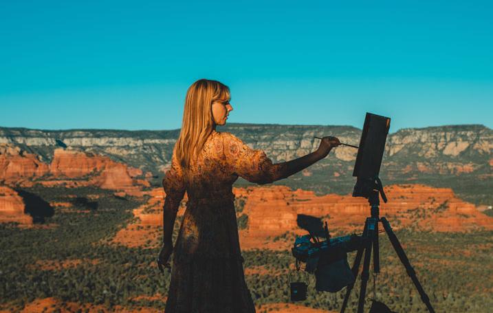 Lydia gatzow artist portrait 1 by  photographer kelsey erin sky for chamber