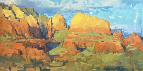 Sail rock sunset anton nowels 48x96oil 28500cr2