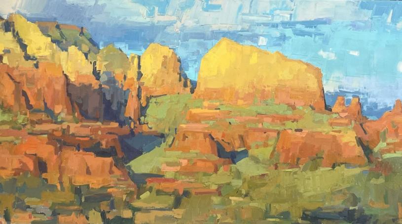 Sail rock sunset anton nowels 48x96oil 28500cr2