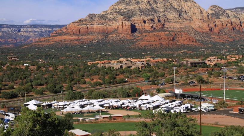 Sedona arts festival overlook photo credit bryan reinhart