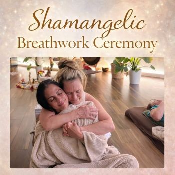 Shamangelic bw ceremony 