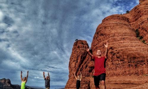 Vortex Yoga Hiking in Sedona
