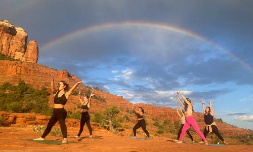 Vortex Yoga Hiking in Sedona