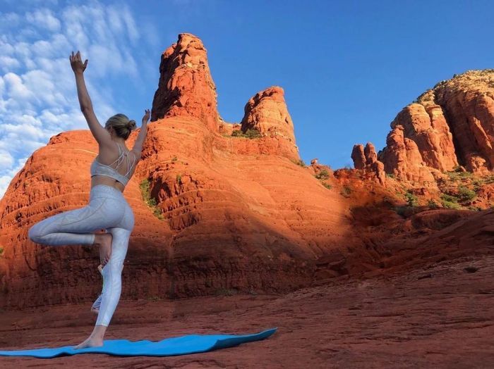 Vortex Yoga Hiking in Sedona
