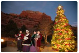 Holiday celebrations in Boynton Canyon