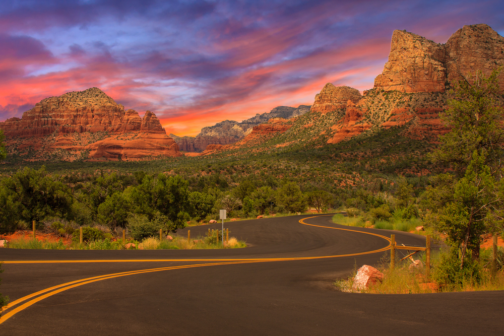 road trip to sedona arizona